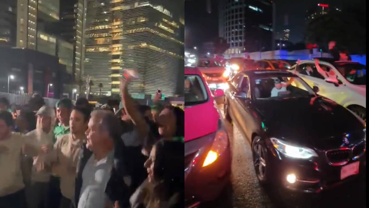 Mexican Fans Create Nuisance Outside Ecuador's Team Hotel