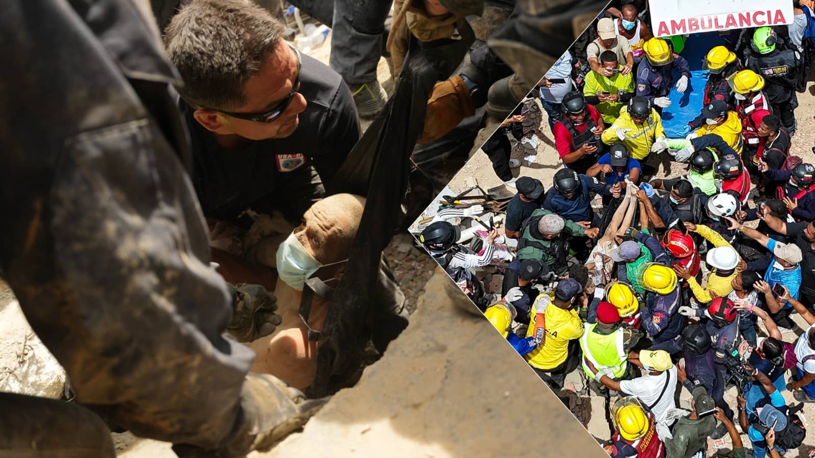 Miracle In The Ruins: Father, Son Pulled Out Alive After 96 Hours Under Venezuela Quake Debris