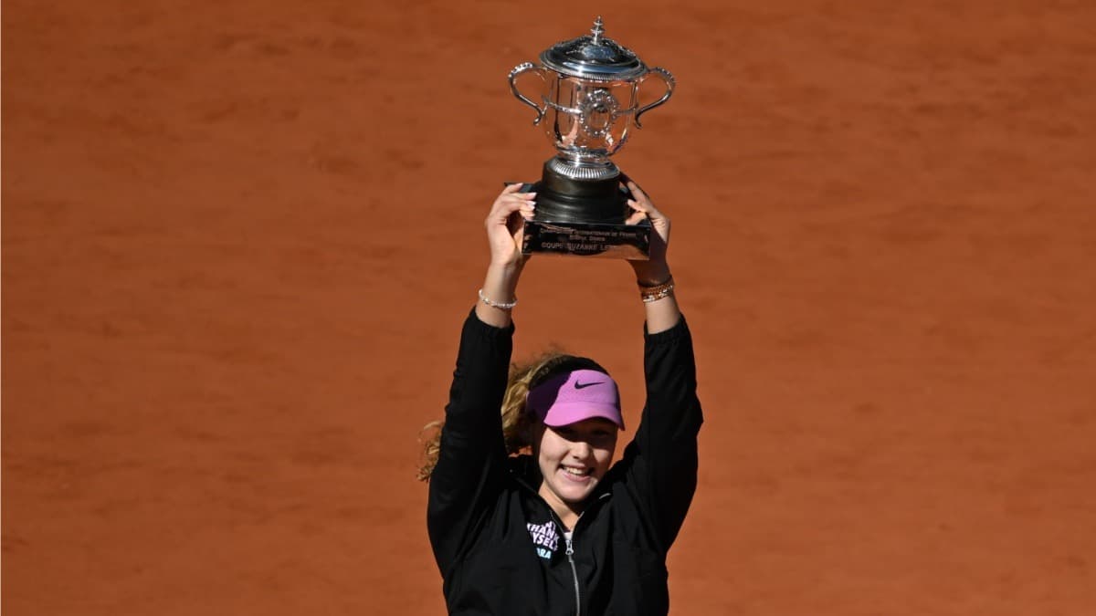 Russian Tennis Star Mirra Andreeva Wins French Open 2026 Claims Maiden Russian Tennis Star Mirra Andreeva Wins French Open 2026 Claims Maiden