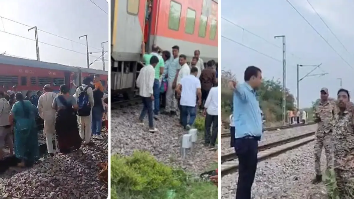 MP Train Accident: मुरैना में बड़ा हादसा, बोगी में आग की अफवाह से मची अफरातफरी, ट्रैक पर कूदे लोग; दूसरी ट्रेन की चपेट में आने से 4 की मौत MP Train Accident