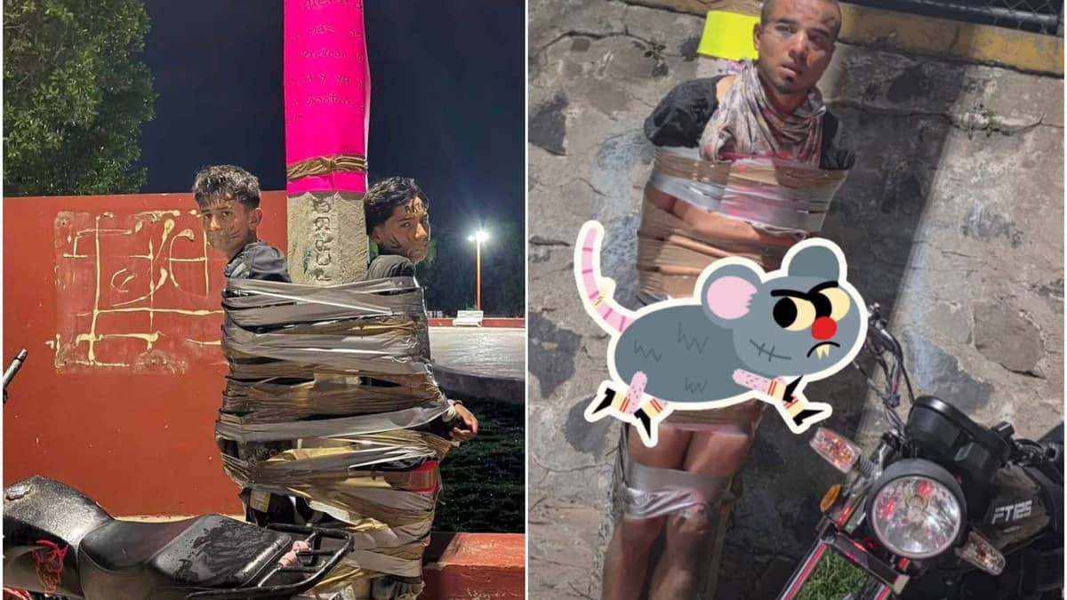 Mysterious 'Batman Of Lagos de Moreno' Hunts Down Thieves, Writes 'Rat' On Their Faces & Leaves Them Duct-Taped To Poles | Republic World