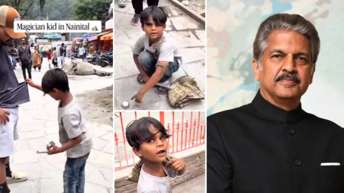 Viral Video: 'मदद मिल गई तो ये बच्चा कहां पहुंच जाएगा' नैनीताल की सड़कों पर जादू दिखाने वाला नन्हा साहिल वायरल, महिंद्रा ग्रुप के चेयरमैन करना चाहते हैं हेल्प Nainital street magician, Sahil young magician