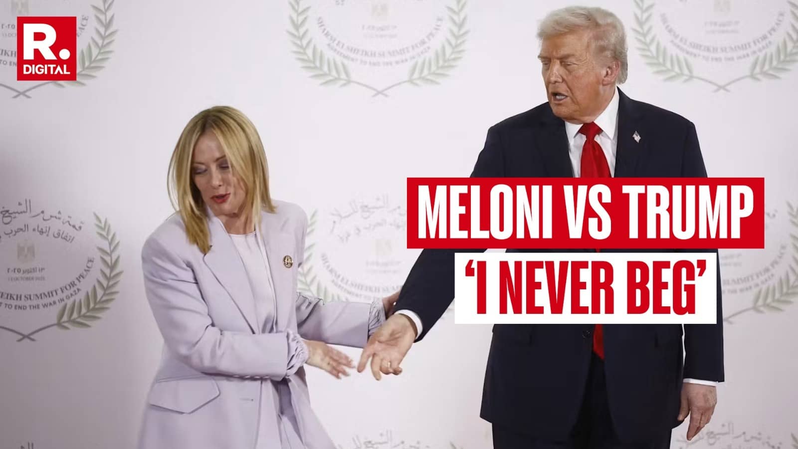 'Neither I Nor Italy Ever Beg': Giorgia Meloni Hits Back After Trump Claims She Begged for a Photo With Him at G7