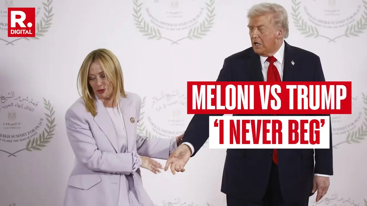'Neither I Nor Italy Ever Beg': Giorgia Meloni Hits Back After Trump Claims She Begged for a Photo With Him at G7 'Neither I Nor Italy Ever Beg': Giorgia Meloni Hits Back After Trump Claims She Begged for a Photo With Him at G7