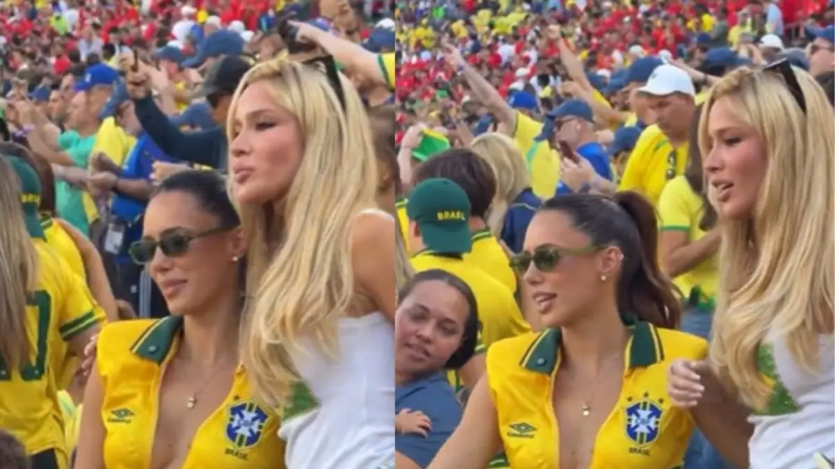 FIFA World Cup 2026: ब्राजील के स्टार प्लेयर Neymar की गर्लफ्रेंड का जलवा, 10 नंबर की जर्सी में ग्लैमरस अंदाज से फैंस पर ढाया कहर, VIDEO Neymar Girlfriend Bruna Biancardi