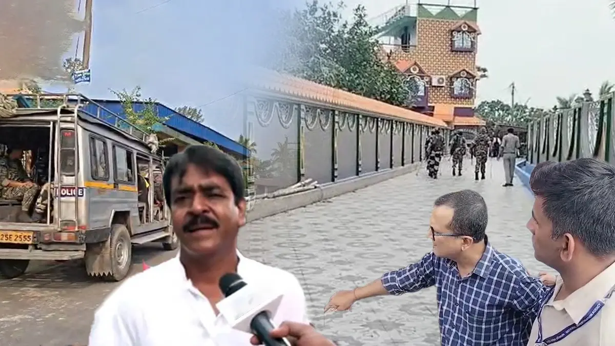 NIA Raids Former TMC MLA Shaukat Molla’s Residence in Bengal's Bhangar Bomb Blast Probe NIA Raids Former TMC MLA Shaukat Molla’s Residence in Bengal Bomb Blast Probe