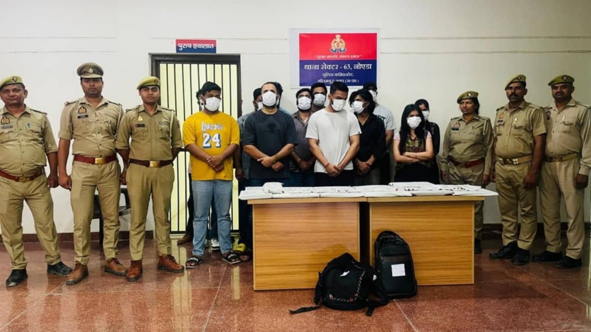Noida Police Bust Cyber Racket, Arrest 13 in Airline Ticket Booking Scam Targeting Foreign Nationals