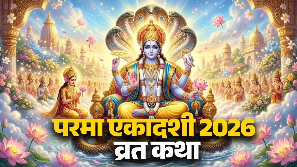 Parama Ekadashi 2026 Vrat Katha: परमा एकादशी के दिन जरूर पढ़ें ये व्रत कथा, बैकुंठ धाम की होगी प्राप्ति parama Ekadashi 2026 vrat katha in hindi 11 june parama ekadashi ki vrat katha in adhikmas