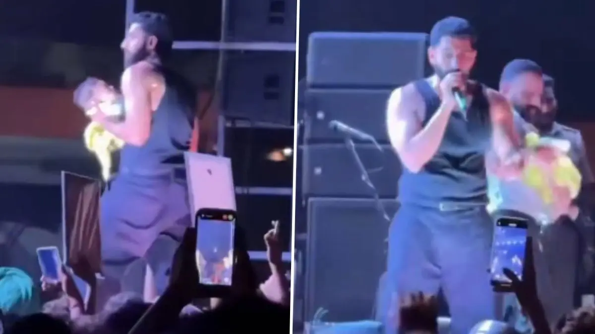 Viral Video: Parmish Verma Pauses Concert To Locate Unattended Toddler's Family, Warns Parents 'Be Responsible, Yaar' Parmish Verma concert video