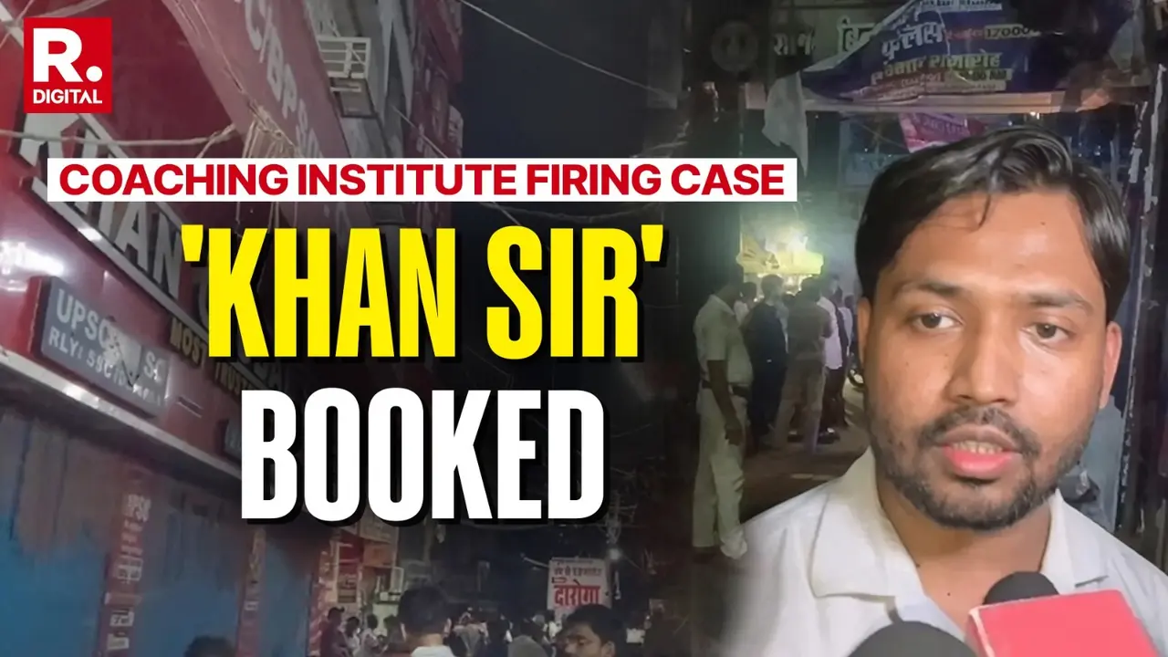 Patna Coaching Wars: Case Registered Against 'Khan Sir' as Rival Claims Firing Was Staged Drama Patna Coaching Wars: Case Registered Against 'Khan Sir' as Rival Claims Firing Was Staged Drama