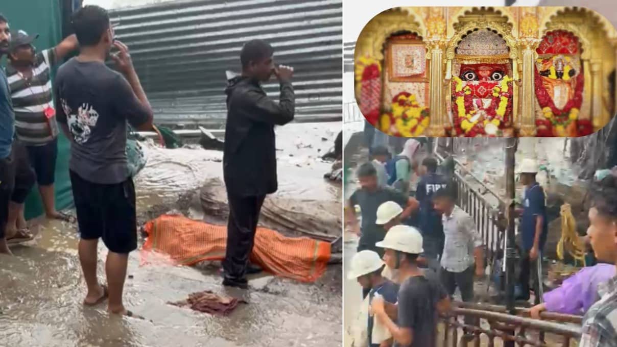 Pavagadh Temple Landslide two dead