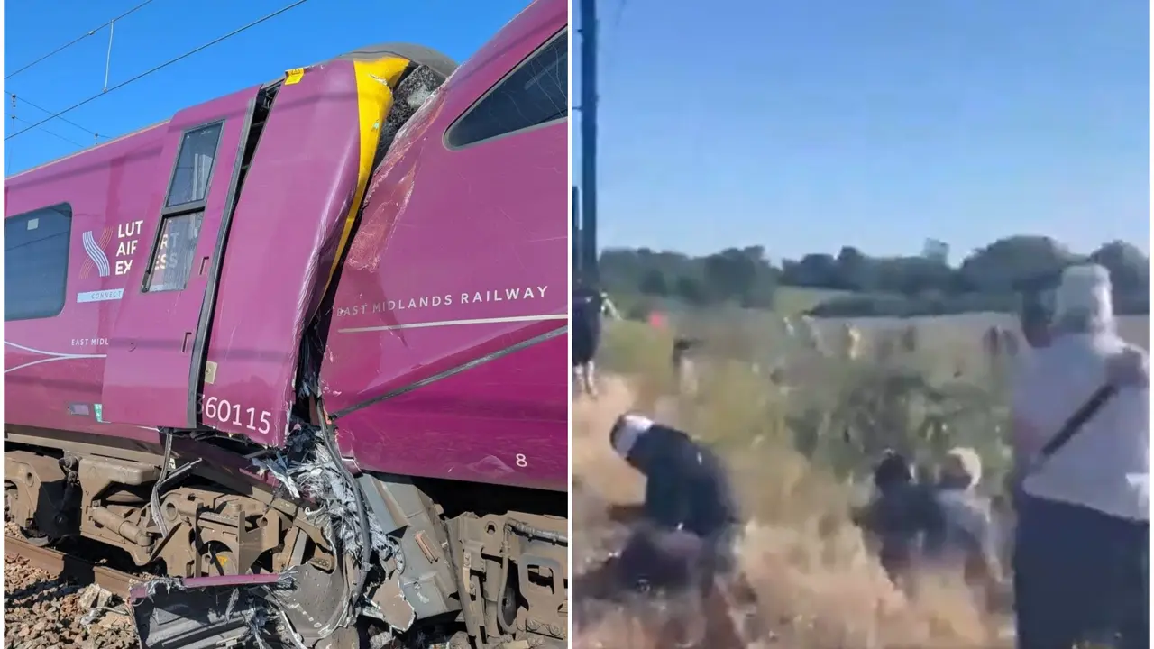 'People Spitting Blood, Felt Like Bomb Explosion': Two Passenger Trains Collide Near London, Casualties Expected 'People Spitting Blood, Felt Like Bomb Explosion': Two Passenger Trains Collide Near London, Injuries Reported