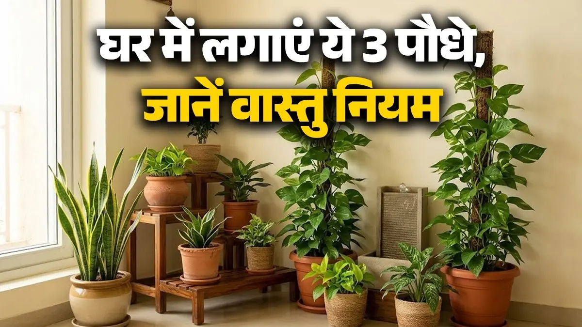 Vastu Tips For Plants at Home : तुलसी के साथ घर में लगाएं ये 3 पौधे, धन और समृद्धि के खुलेंगे रास्ते; जानें लगाने की सही दिशा और नियम Plant these 3 plants alongside Tulsi at home to open the path to wealth and prosperity know direction and rules