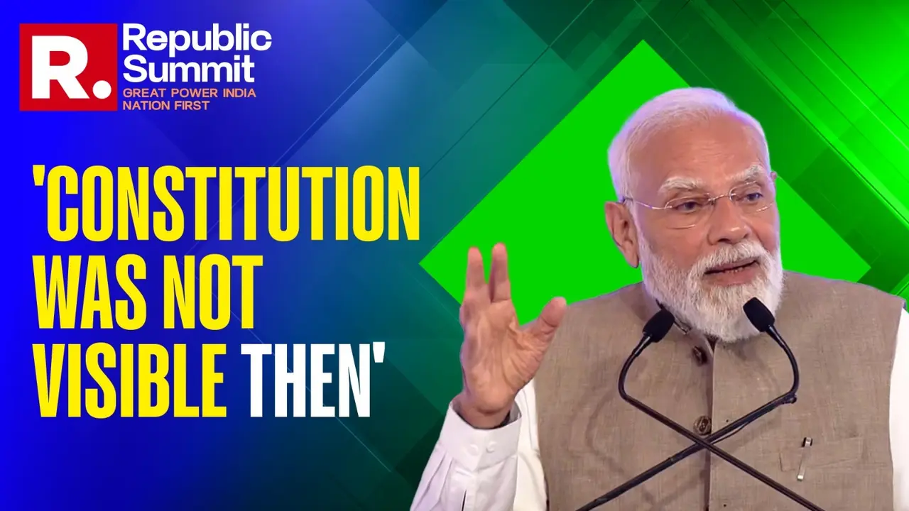 'Constitution Was Not Visible Then': PM Modi’s Epic Shred Of Rahul Gandhi’s Political Stunt PM Modi Shreds Rahul Gandhi’s Constitution Stunt at Republic Summit 2026