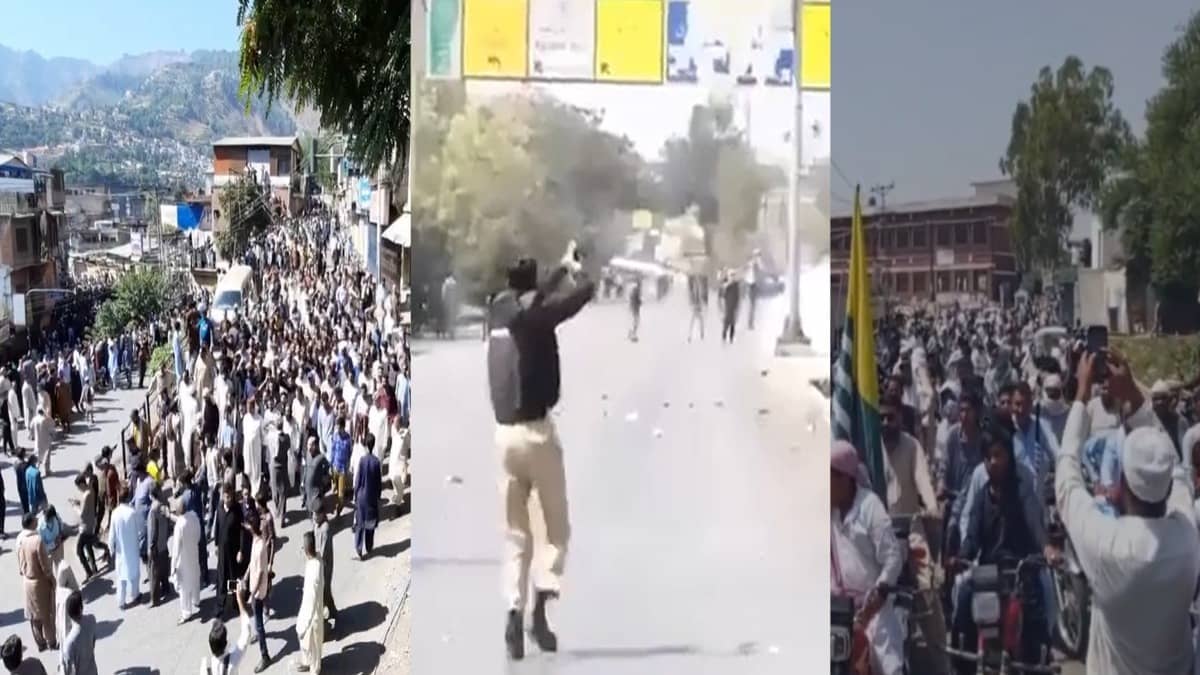 PoK Massacre: Disturbing Visuals of Pak Forces Opening Fire on Anti-Munir Protestors Surface, JAAC Claims 27 Killed