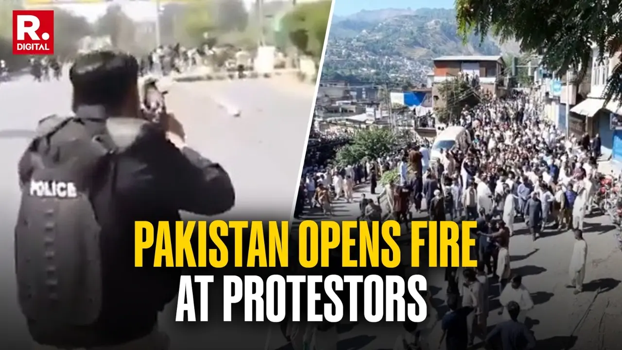 PoK Massacre: Disturbing Visuals of Pakistani Forces Opening Fire On Anti-Munir Protestors Surface, JAAC Claims 27 Killed PoK Massacre: Disturbing Visuals of Pak Forces Opening Fire on Anti-Munir Protestors Surface, JAAC Claims 27 Killed