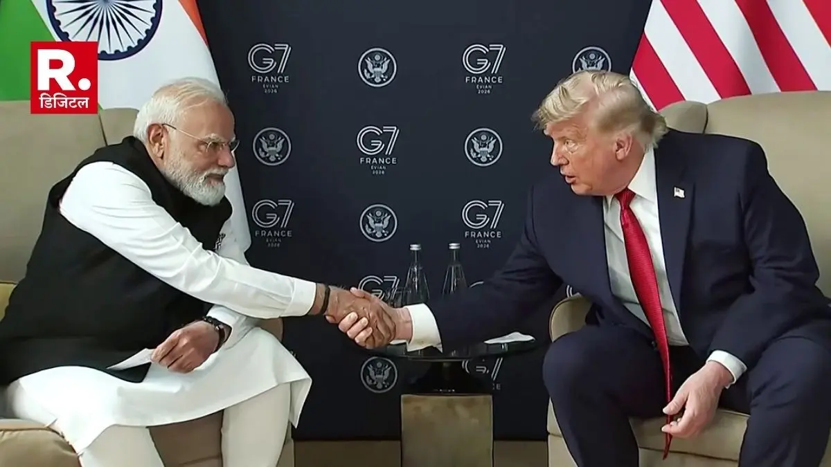 'ईरान समझौते के दौरान समुद्र में भारतीय नाविकों की सुरक्षा सुनिश्चित हो', PM मोदी ने ट्रंप के सामने उठाया मुद्दा Prime Minister Narendra Modi raised issue of maritime security with Donald Trump