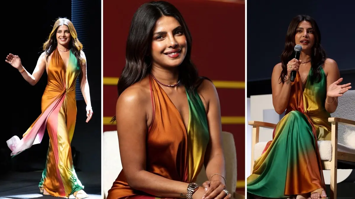 Priyanka Chopra: कान लायंस में 'देसी गर्ल' का जलवा,1.8 लाख की ड्रेस और 35 हजार की हील्स में लूटी महफिल; बोलीं- 'अभी बेस्ट काम आना बाकी...' - PHOTOS priyanka-chopra-cannes-lions-2026-look-dress-price in lakhs cost-said best-work-yet-to-come in hollywood