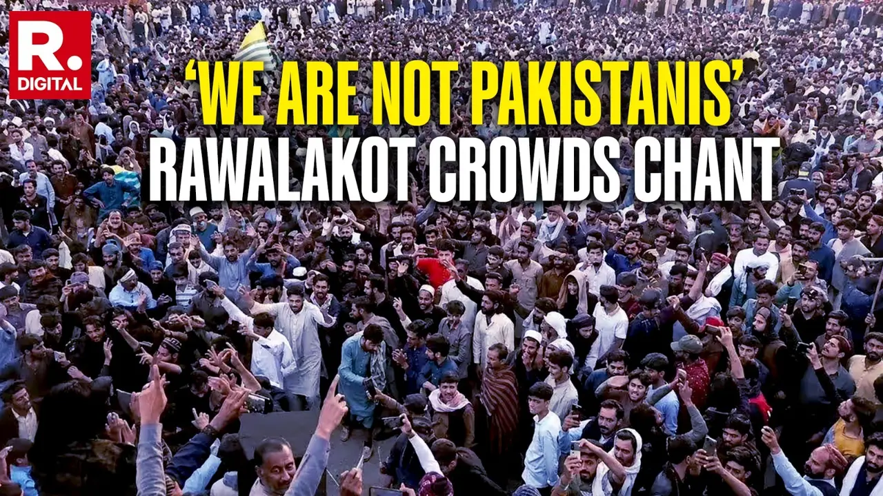 ‘We’re Not Part Of Pakistan': Massive PoK Protests Intensify As Leader Warns Hunger May Push People Towards India Protests in PoJK