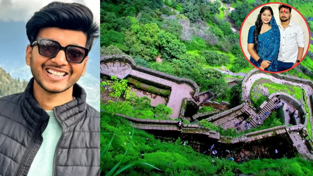 मंगेतर ने की बेवफाई या हादसा? पुणे में सोनम जैसा कांड, लोहागढ़ किले से खाई में गिरकर केतन की मौत; पुलिस को फोन में मिला कुछ ऐसा, पलट गया केस pune lohagard fort ketan agarwal fiancee thrown deep valley while taking pic may have been pushed by fiancee