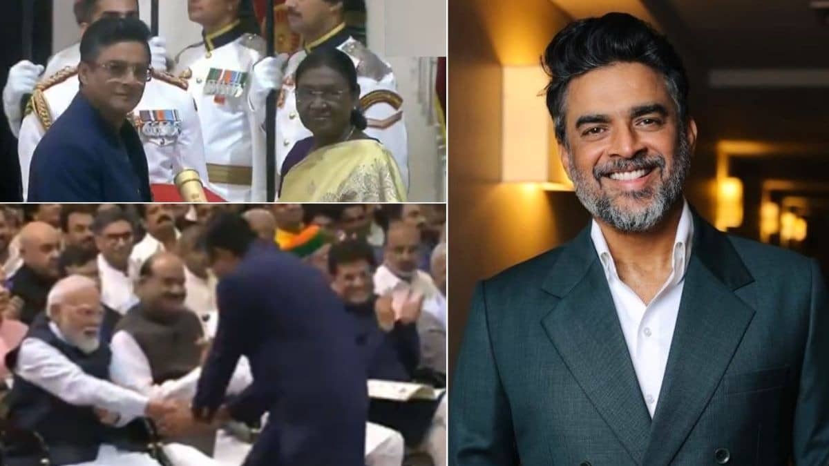 R Madhavan: अभिनेता आर. माधवन 'पद्म श्री' से हुए सम्मानित, पुरस्कार लेने के पहले PM मोदी के छूने लगे पैर फिर... VIDEO
