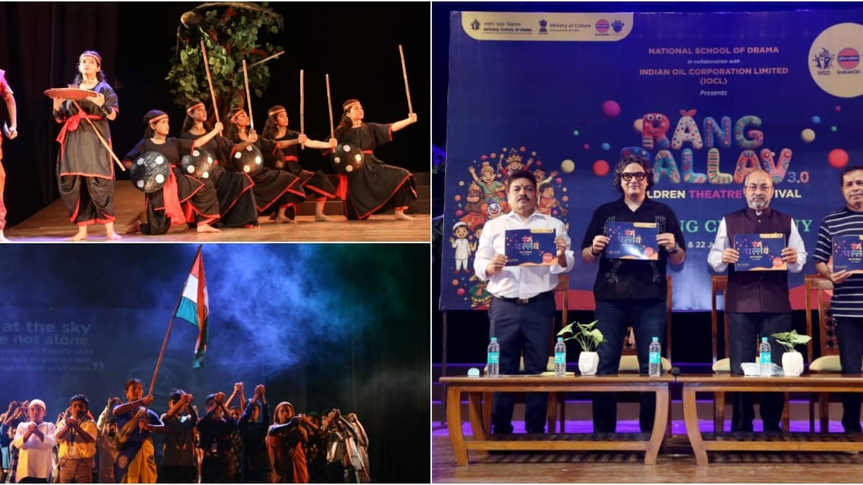 Rang Pallav 3.0 Lights Up NSD: Children from Margins Find Their Voice Through Theatre