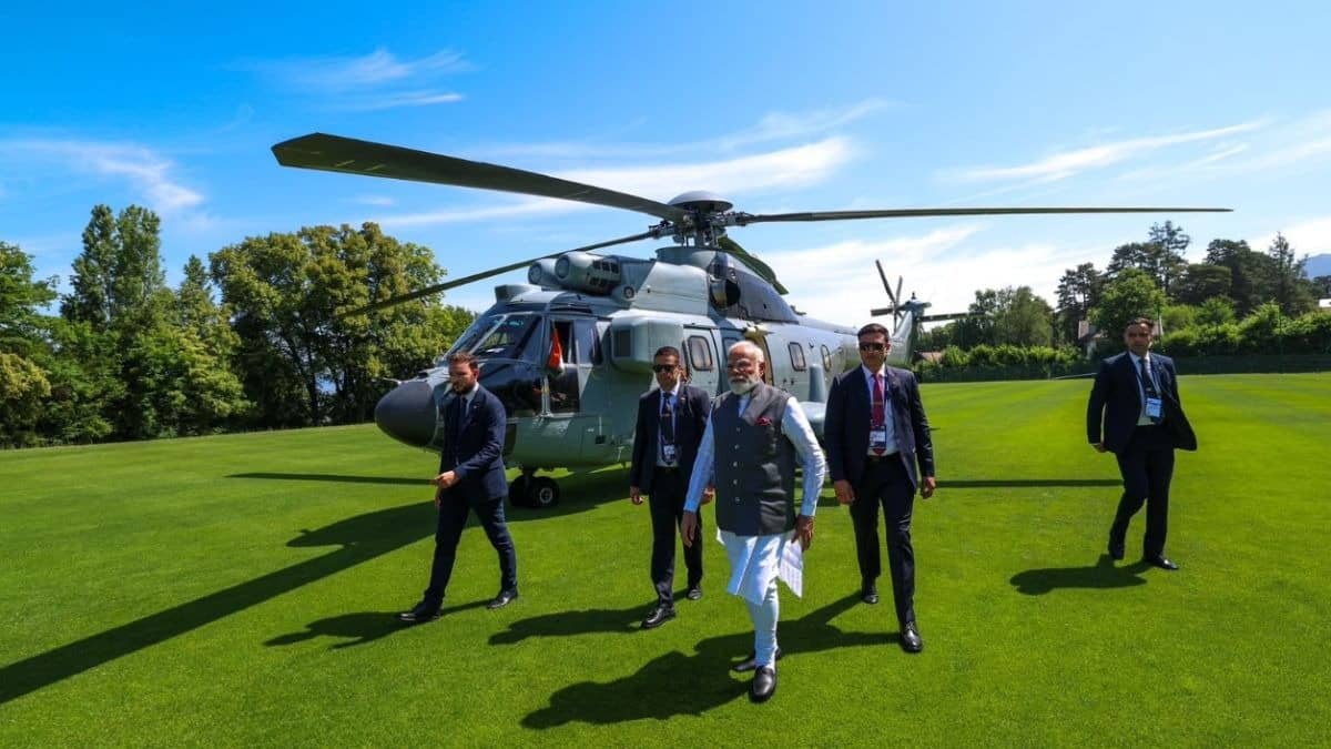 ‘Reached Evian’: PM Modi Arrives At G7 Summit Venue In France, Reaffirms India’s Global Commitment