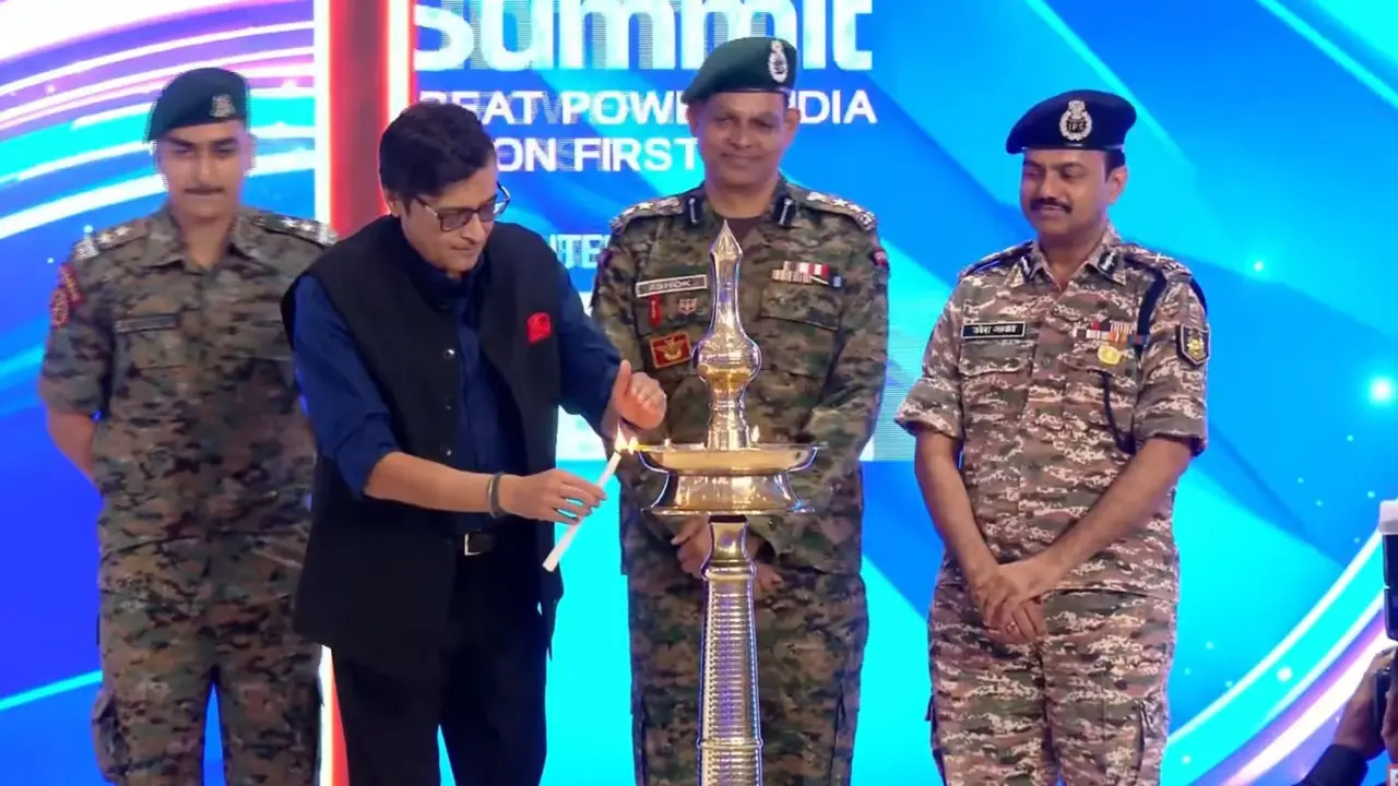 Republic Summit 2026 का शानदार आगाज, अर्नब गोस्वामी ने दीप प्रज्वलित कर की देश के सबसे बड़े न्यूज इवेंट की शुरुआत Republic Summit 2026