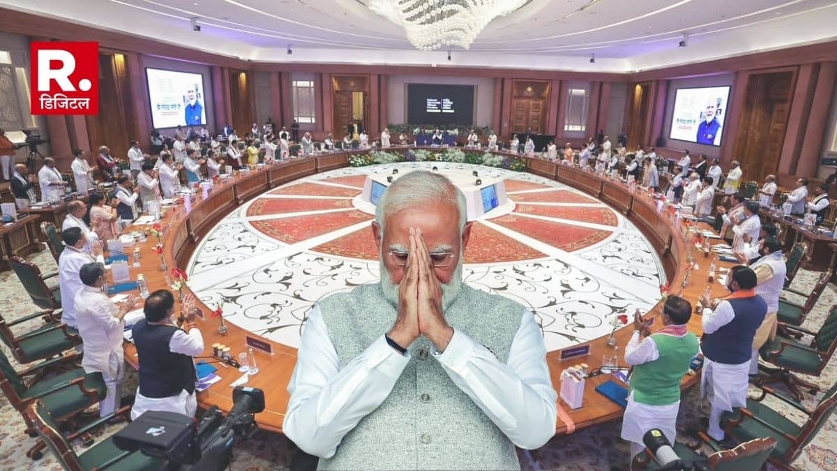 Resolution passed regarding PM Modi 12-year tenure at the NDA meeting what transpired at Bharat Mandapam