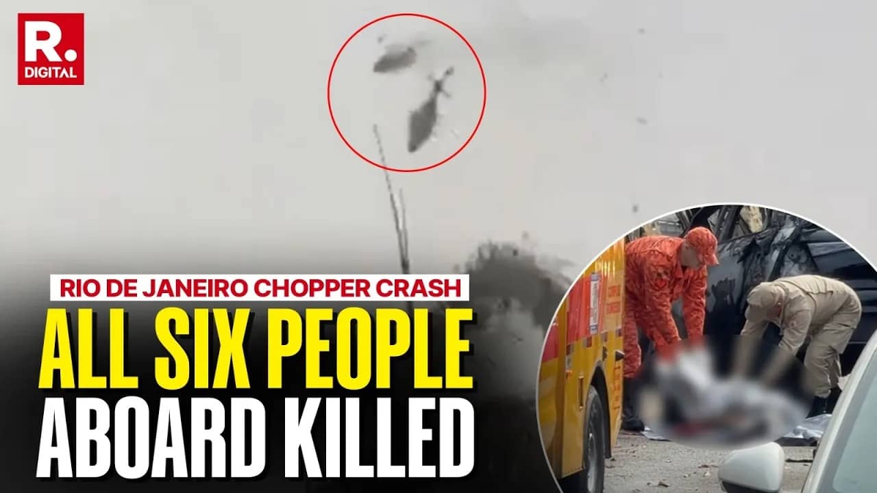Rio de Janeiro Chopper Crash