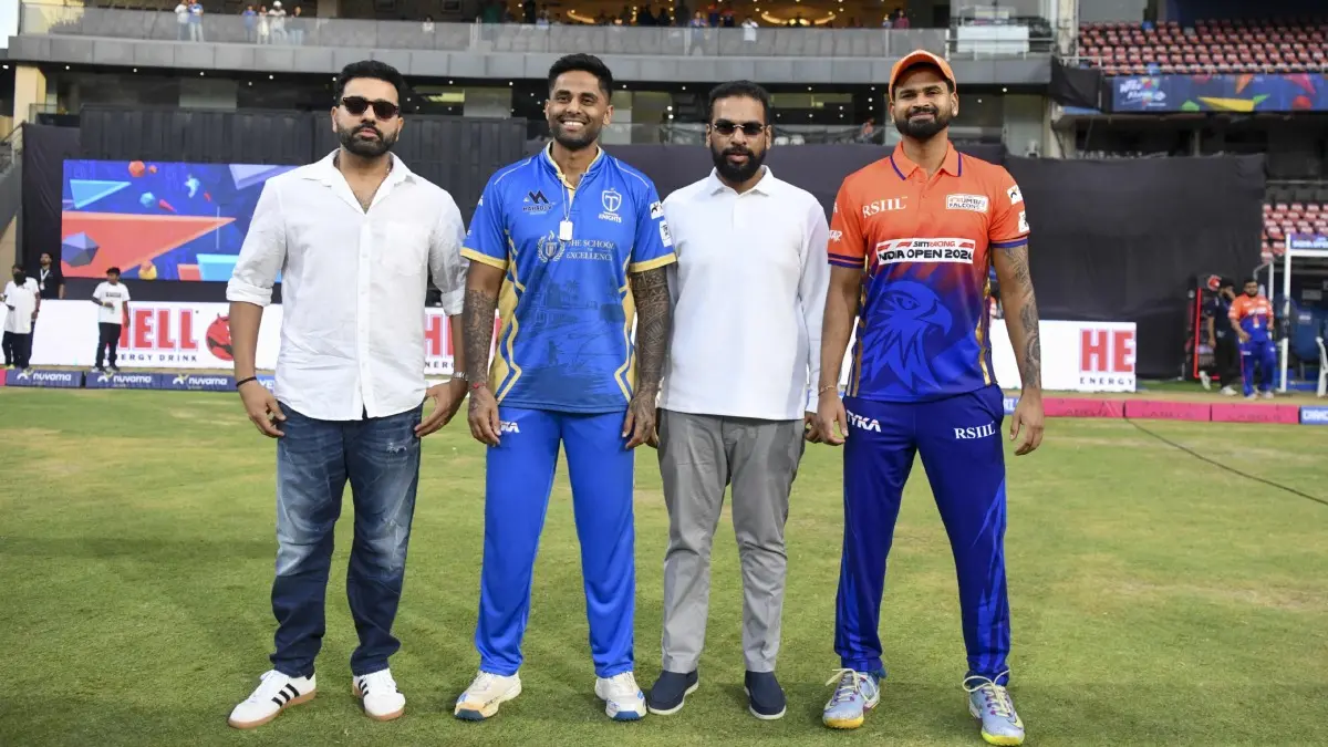 New India T20I Captain Shreyas Iyer Gets Rohit Sharma Approval: 'He Is Going To Have A Good Time As Well' Rohit Sharma with Shreyas Iyer and Suryakumar Yadav