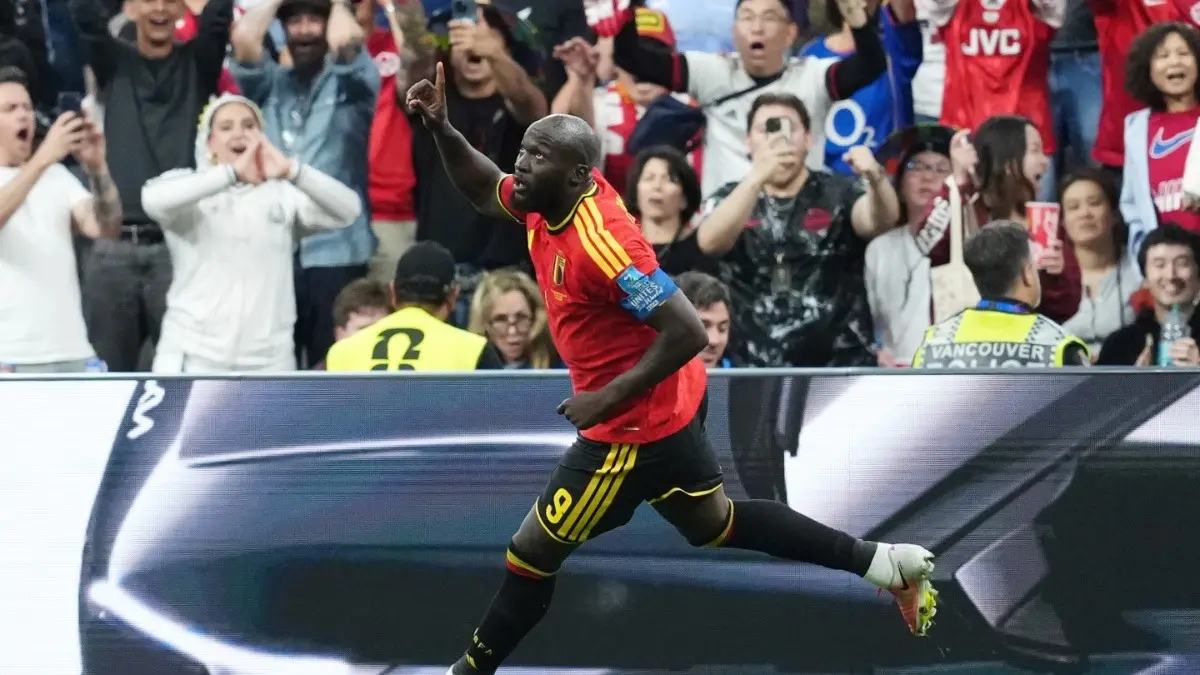 Romelu Lukaku Scripts History With Goal Against New Zealand, Becomes Belgium's All-Time FIFA World Cup Top Scorer Romelu Lukaku celebrating after scoring a goal against New Zealand