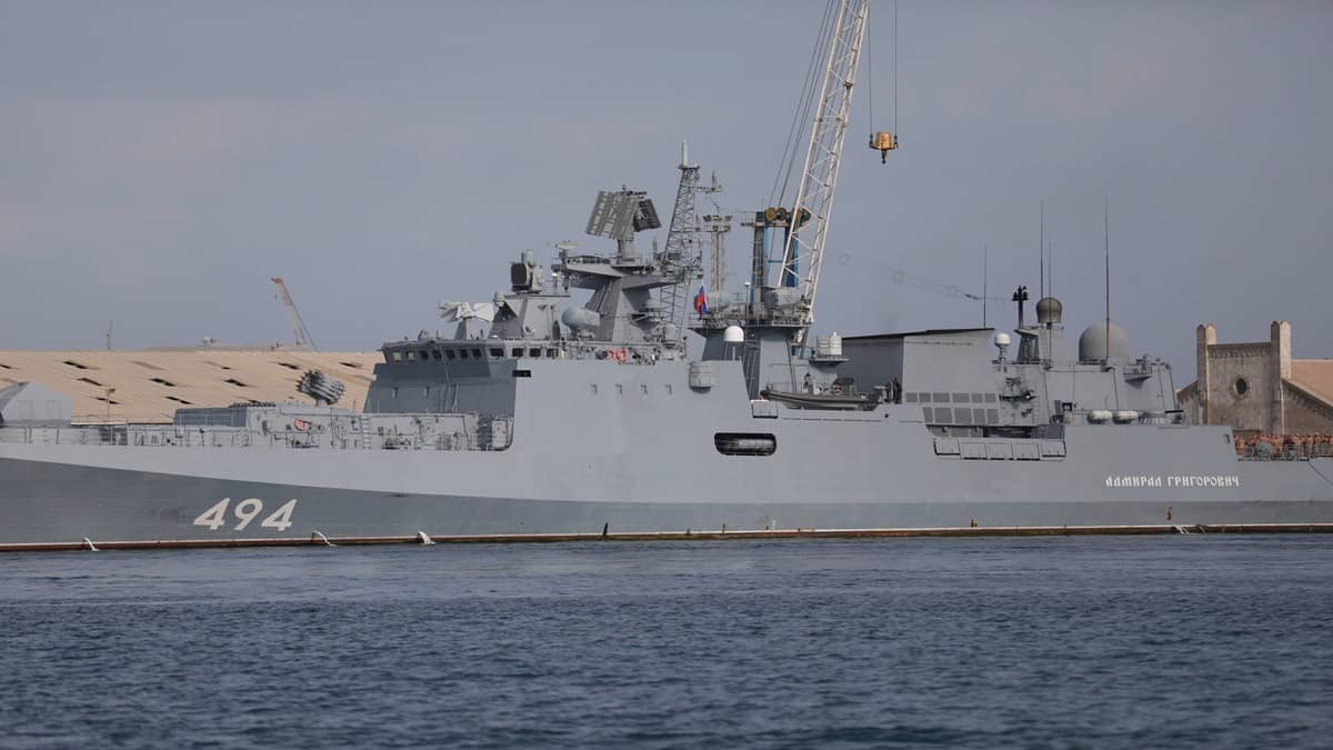 Russian Frigate Admiral Grigorovich Fires Warning Shots Near UK Yacht In English Channel; No Damage, Both Sides Cite Collision Avoidance