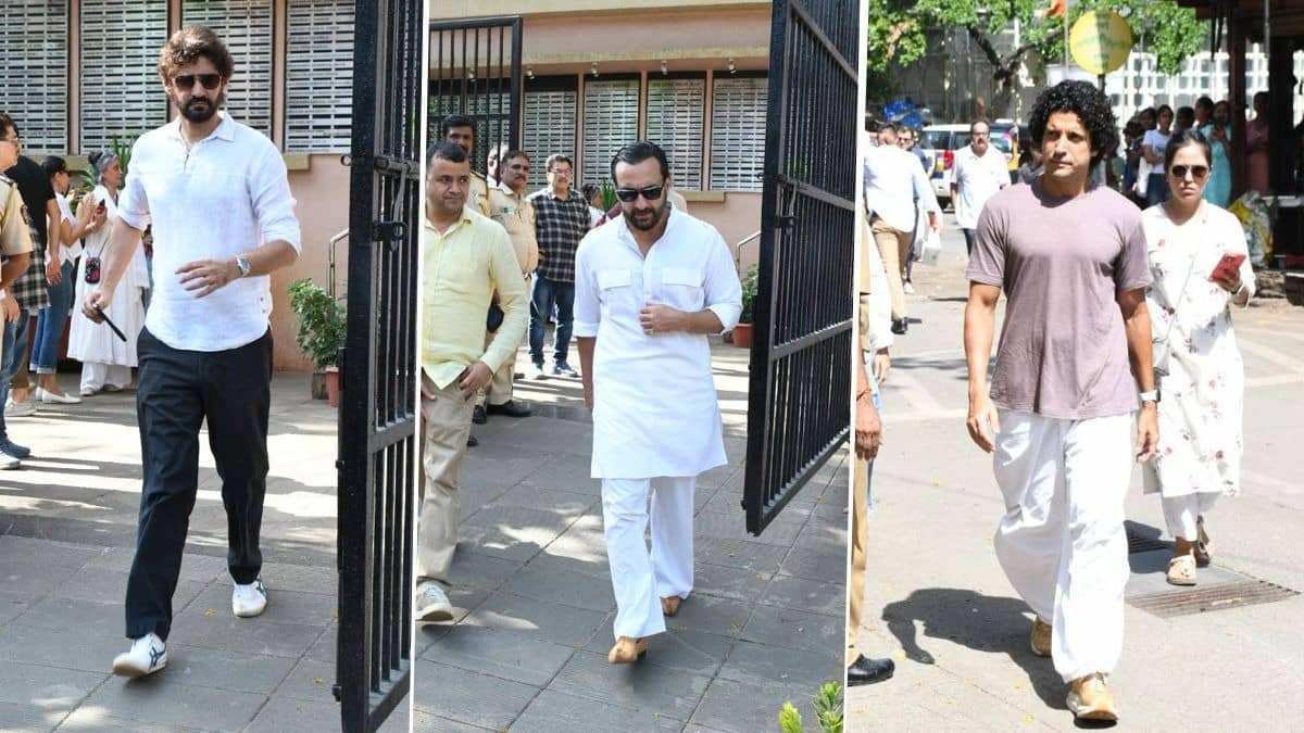 Saif Ali Khan and other celebs at Pahlaj Nihalani funeral