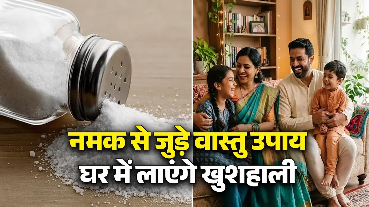 Salt Vastu Upay: नमक के इन 5 उपायों में छिपा है सुख-शांति का राज, दूर होगी कंगाली; जानें क्या कहता है वास्तु salt-vastu-upay-tips-for-wealth-and-peace vastu-shastra-salt-remedies-to-remove-negative-energy brings positivity in life
