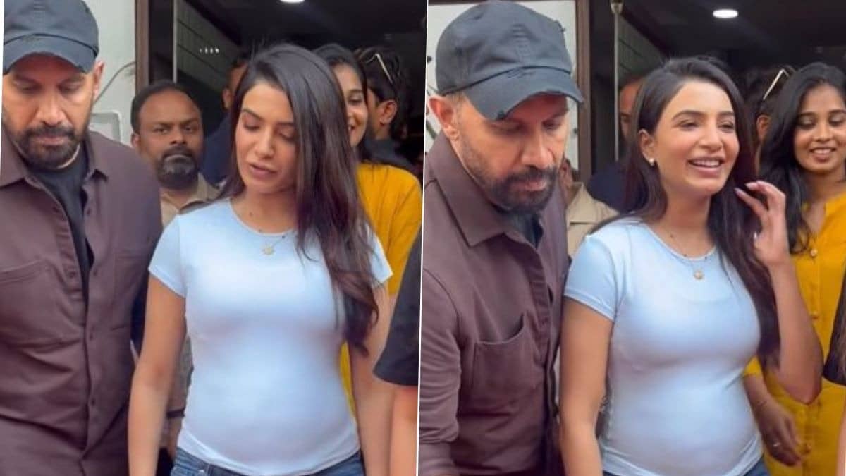 Samantha sparks pregnancy buzz