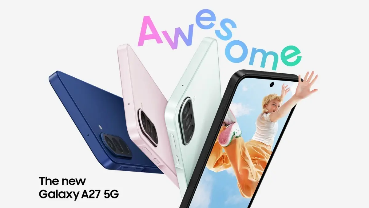 Samsung Galaxy A27 5G Unveiled With 120Hz AMOLED Display, Snapdragon 6 Gen 3, AI Features samsung