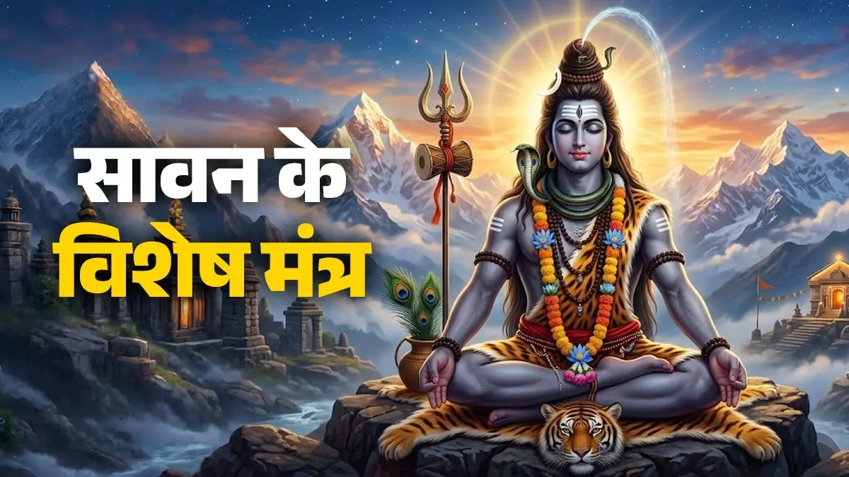 Sawan Mantras 2026: सावन में जरूर करें इन विशेष मंत्रों का जाप, मिलेगा मनचाहा वर; सौभाग्य का मिलेगा आशीर्वाद sawan 2026 chant these mantras for lord shiva blessing and to get desired life partner