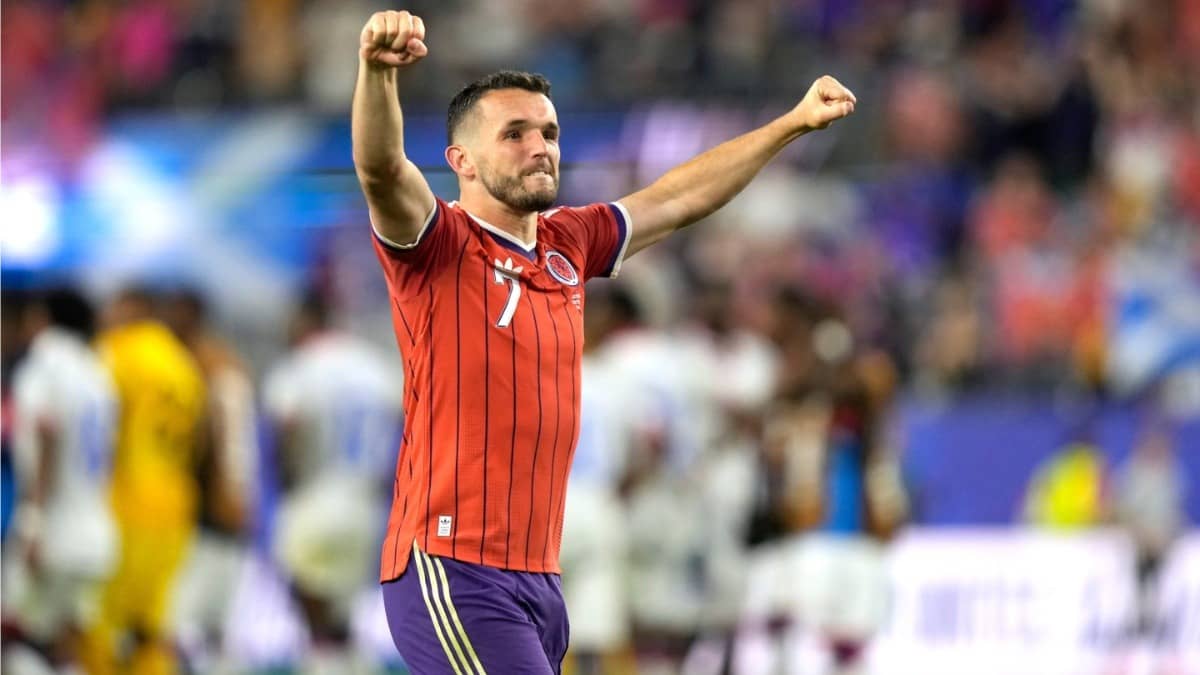 Scotland's John McGinn celebrates after win over Haiti