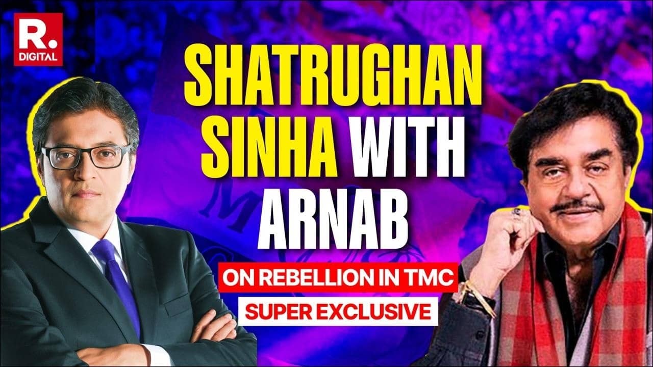 Shatrughan Sinha Exclusive With Arnab On Rebellion Against Mamata