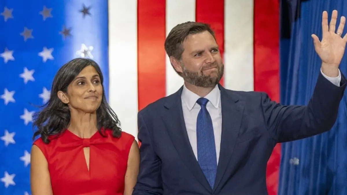 'She's Incredibly Smart & Blunt': US VP JD Vance Reveals What Attracted Him To Indian-Origin Wife Usha 'She's Incredibly Smart & Blunt': US VP JD Vance Reveals What Attracted Him To Indian-Origin Wife Usha