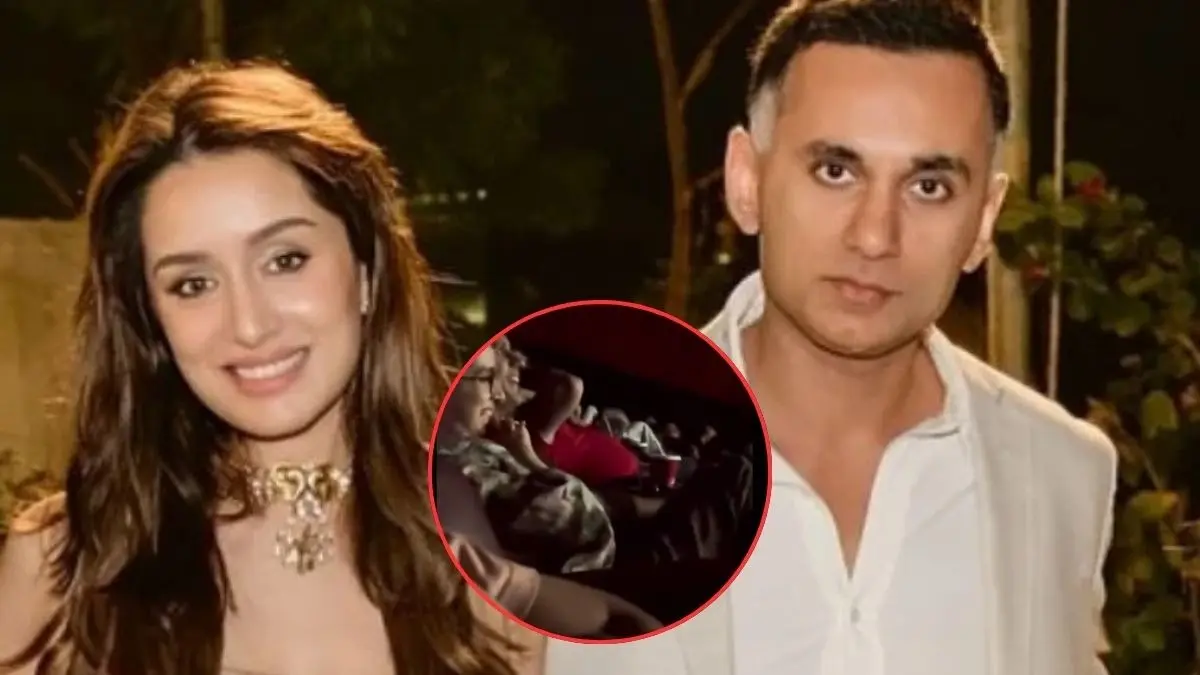 Shraddha Kapoor Watches Welcome To The Jungle With Rumoured Boyfriend Rahul Mody, Video Of Her Giggling Goes Viral Shraddha Kapoor Watches Welcome To The Jungle With Rumoured Boyfriend Rahul Mody