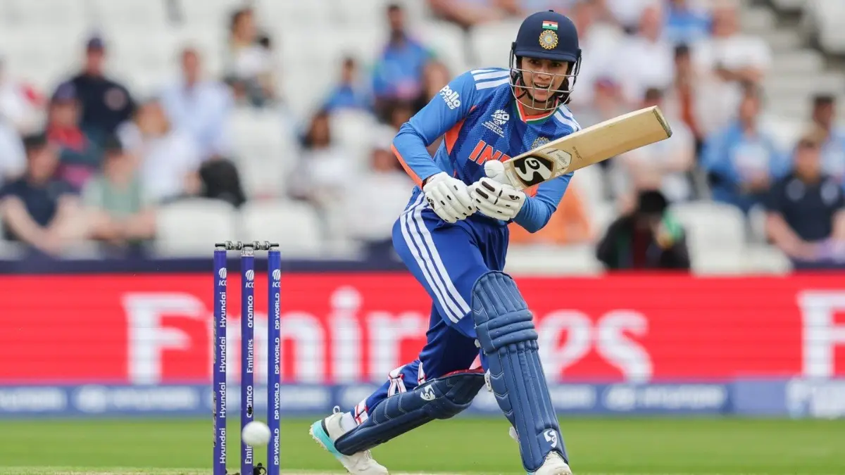 Women's T20 World Cup 2026: Smriti Mandhana Scripts History, Registers Rare Milestone During India’s Dominant Victory Over Netherlands Smriti Mandhana in action