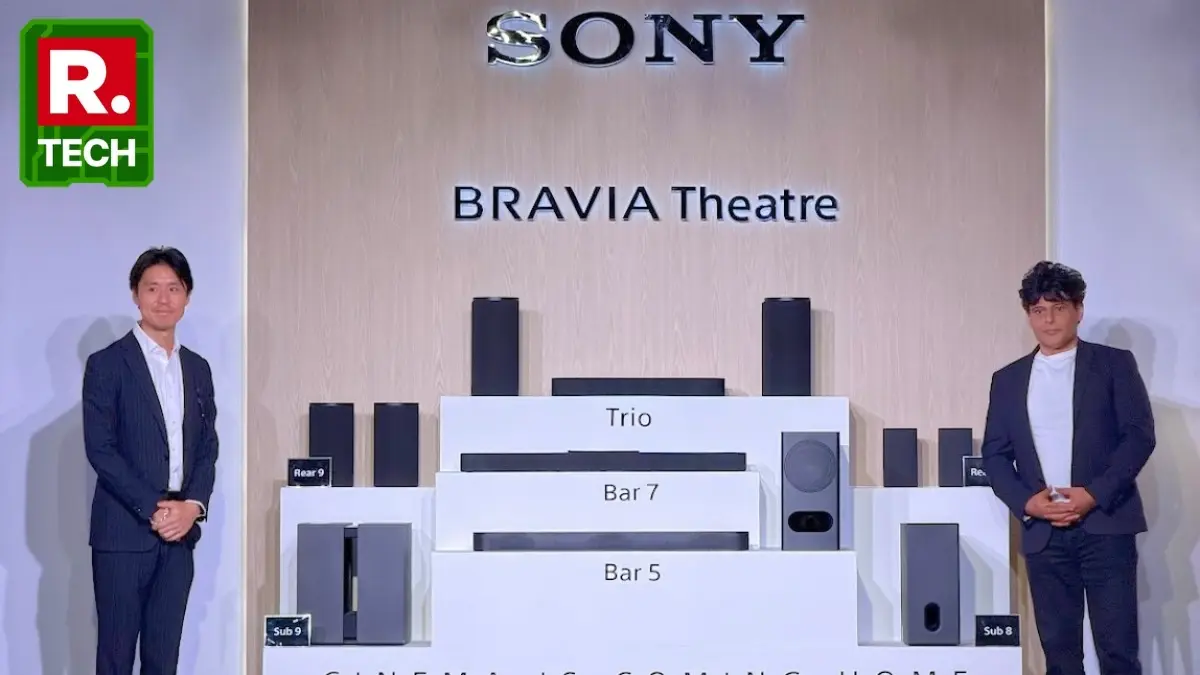 Sony Launches BRAVIA Theatre Trio, New Soundbars, Subwoofers, and Rear Speakers in India sony