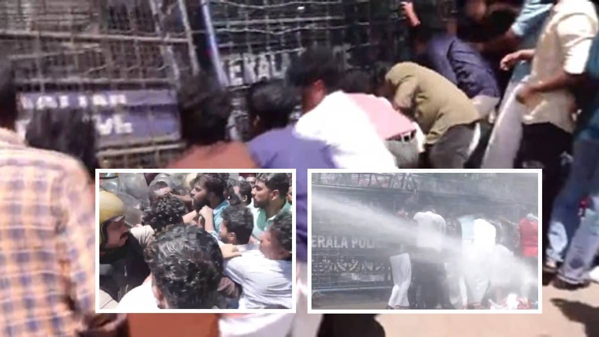 Students protests in Kerala