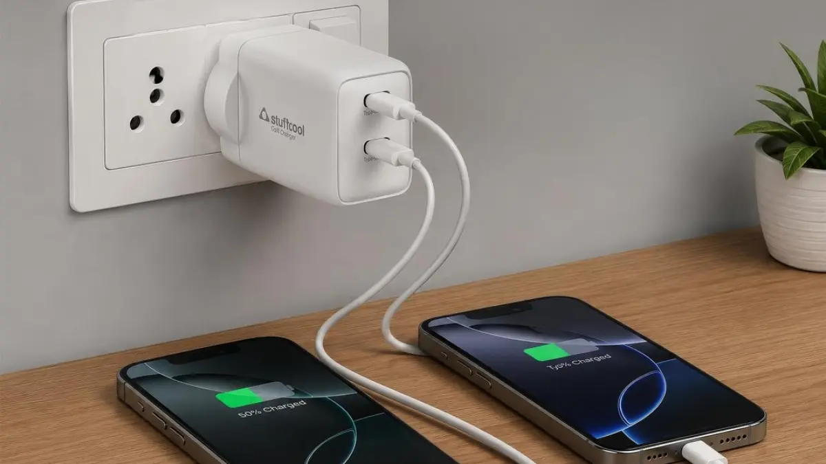 Stuffcool Launches Numen 45, Numen 45 Pro GaN Chargers That Can Charge 50% iPhone Battery In 20 Minutes stuffcool