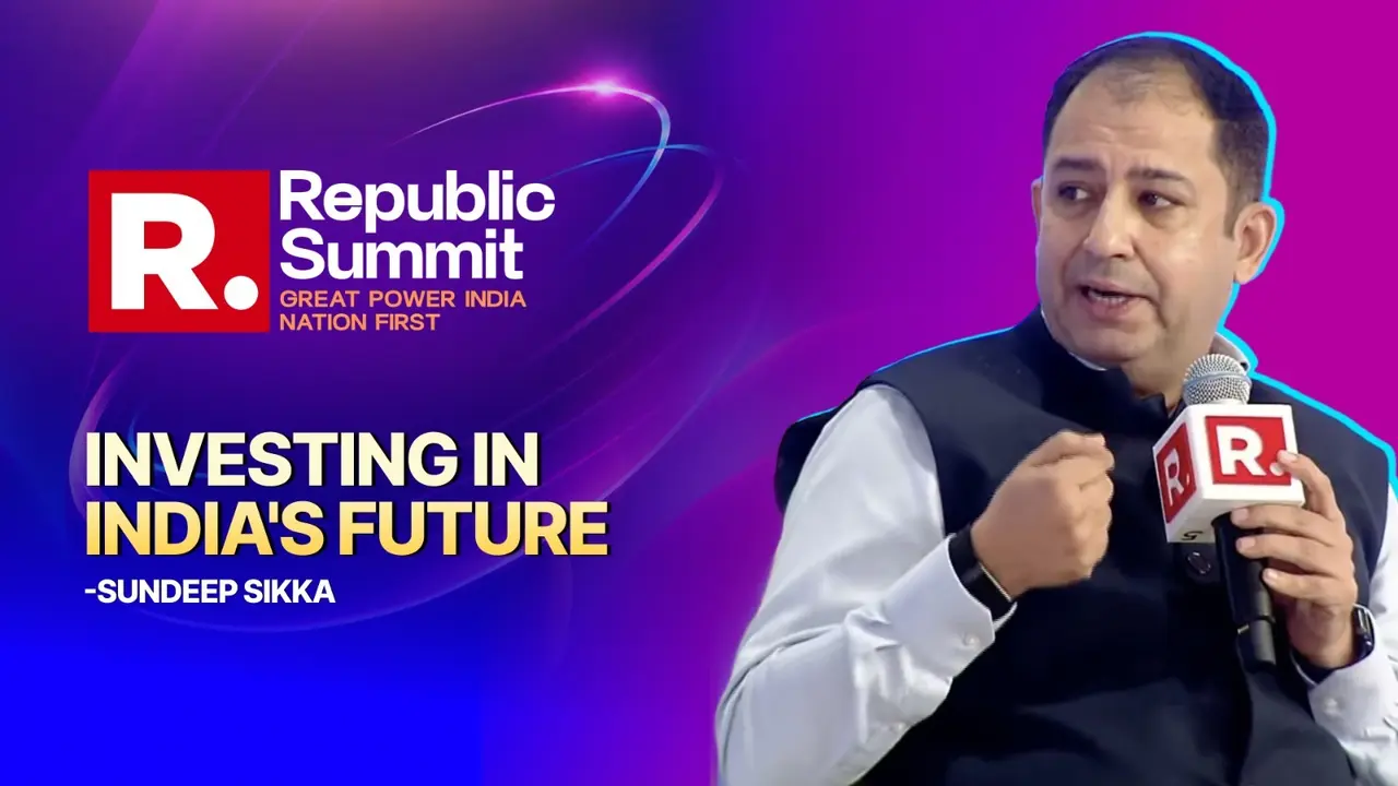 Control Emotions & Avoid Over-Diversification: Sundeep Sikka Shares Key Rules For Long-Term Wealth Creation At Republic Summit 2026 Sundeep Sikka At Republic Summit 2026