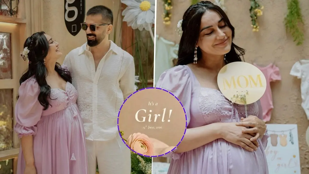 Naagin Actress Surbhi Jyoti Welcomes Baby Girl With Husband Sumit Suri, See Adorable Annoucement Post Surbhi Jyoti Welcomes Baby Girl