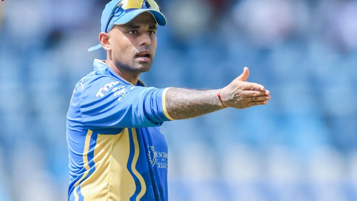 Mumbai T20 League: Suryakumar Yadav's Poor Run Continues, Shreyas Iyer Falls To CSK Star Suryakumar Yadav in action in Mumbai T20 League