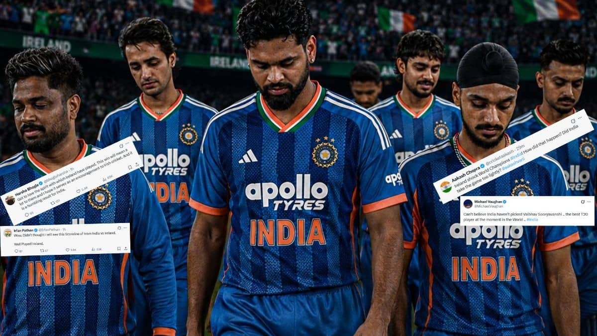 IND vs IRE: 'वैभव सूर्यवंशी को सेलेक्ट ना करके टीम इंडिया ने गलती की', आयरलैंड से हार के बाद सोशल मीडिया पर भड़के लोग; दिग्गजों ने क्या कहा?